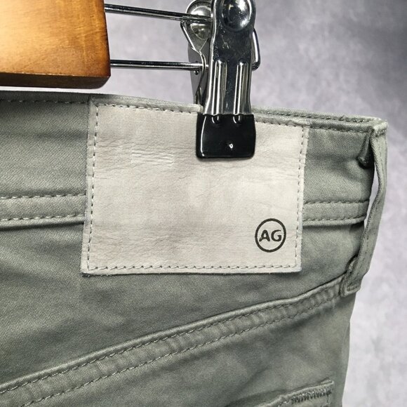 AG Men The Protege Straight Leg Pants size 31x31 Gray Flat Front Cotton Stretch - Picture 7 of 16